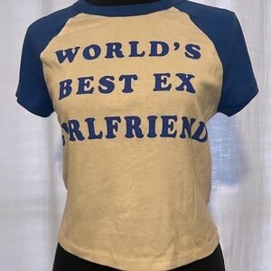 Megan Moroney worlds best ex girlfriend baby doll tee